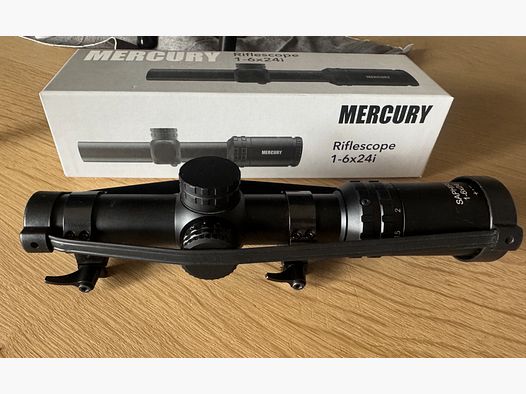 Mercury Saphire 1-6x24i stalking scope