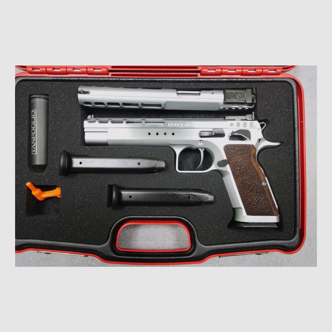 Tanfoglio T97L Gold Match Combo mit 9mmLuger Wechselsystem