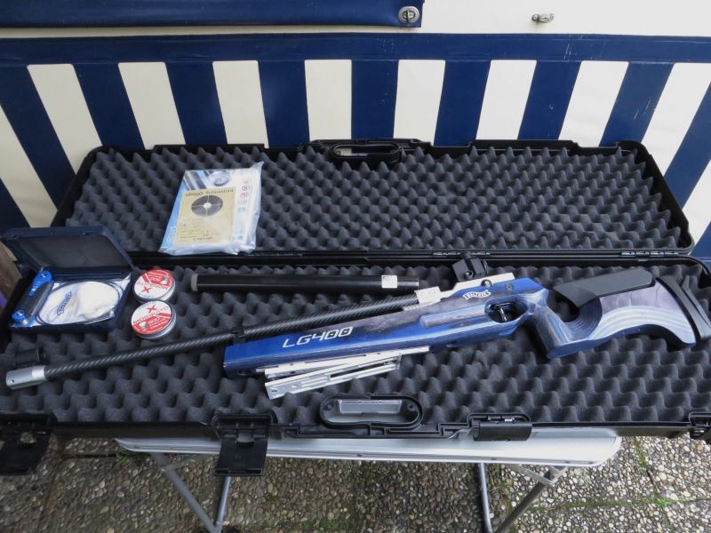 Walther LG400 Universal destra/sinistra Blue Angel