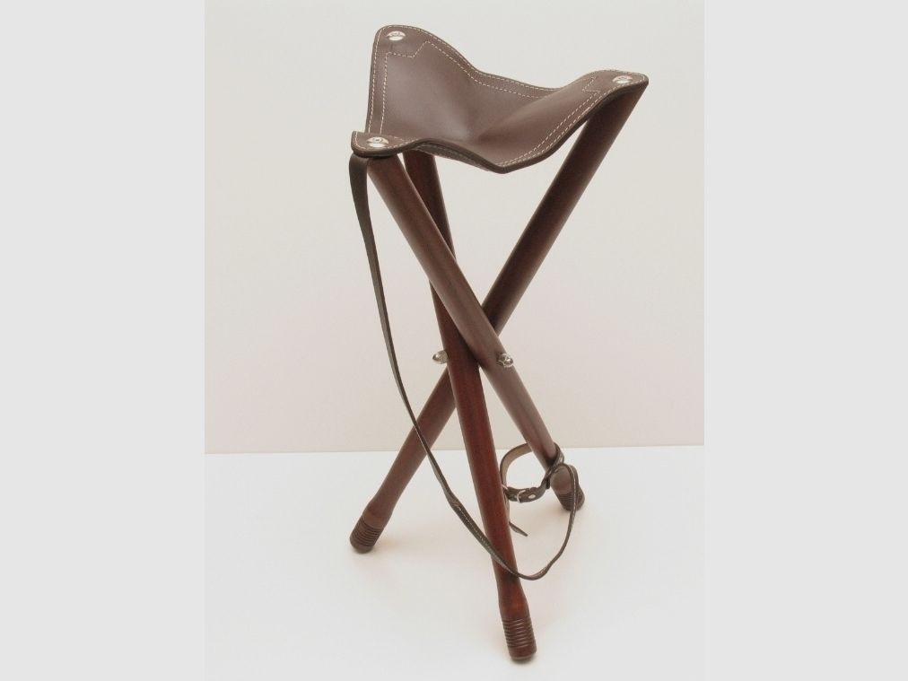 Fritzmann Dreibein Leder Sitzhöhe ca.55cm