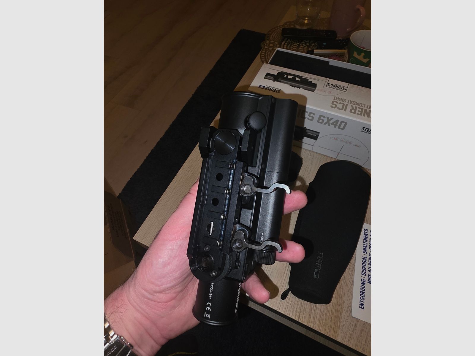 Steiner ICS 6x40 Zielfernrohr mit Entfernungsmesser