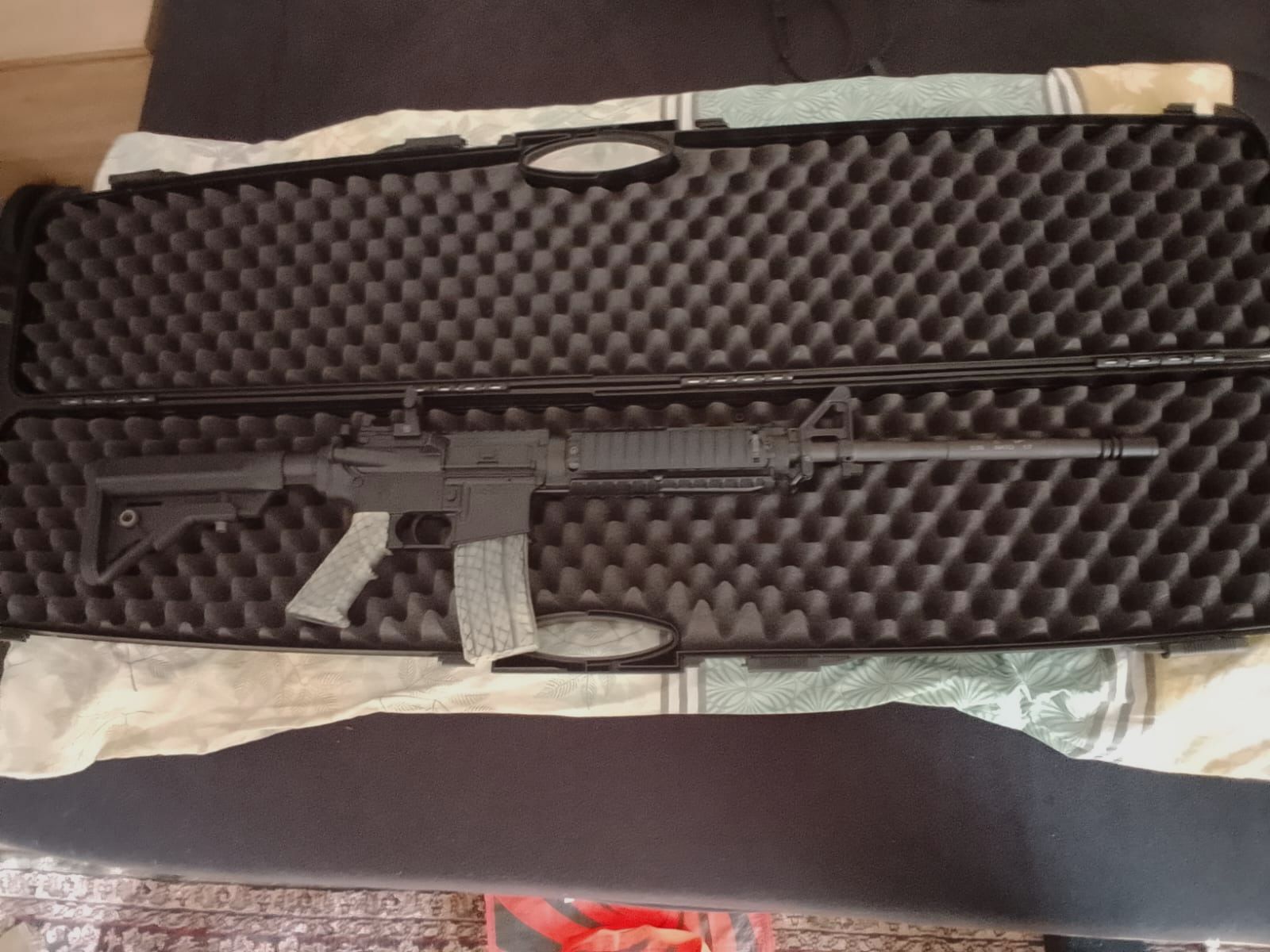 M4 Carbine Kipplauf 4,5mm + Tasche
