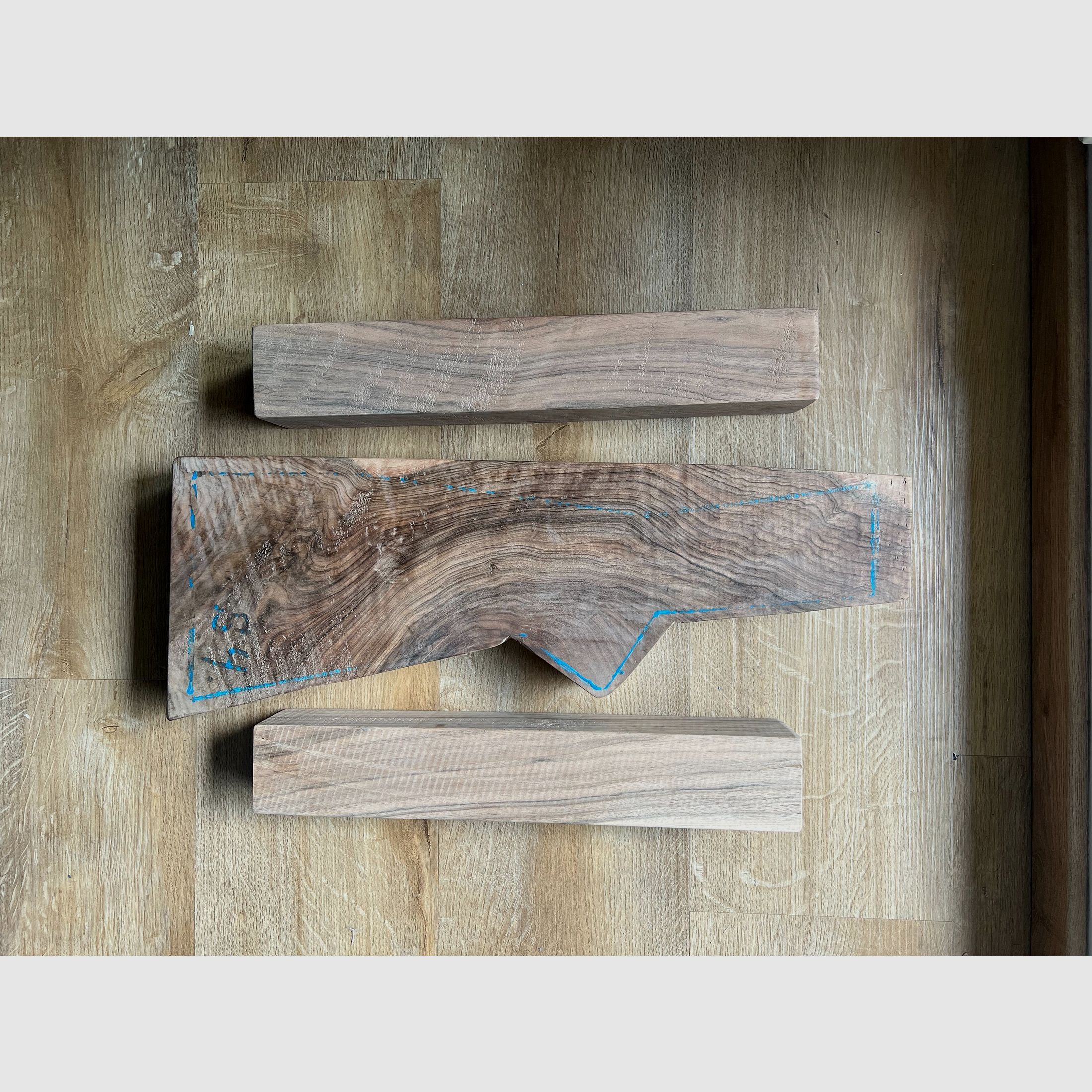 Blank stock Caucasian walnut