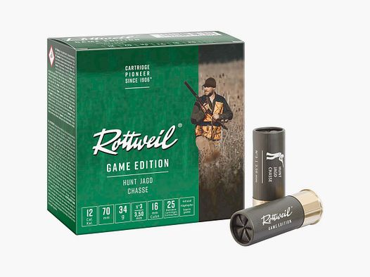 Rottweil 12/70 Game Edition Hunt 3.5mm 34g