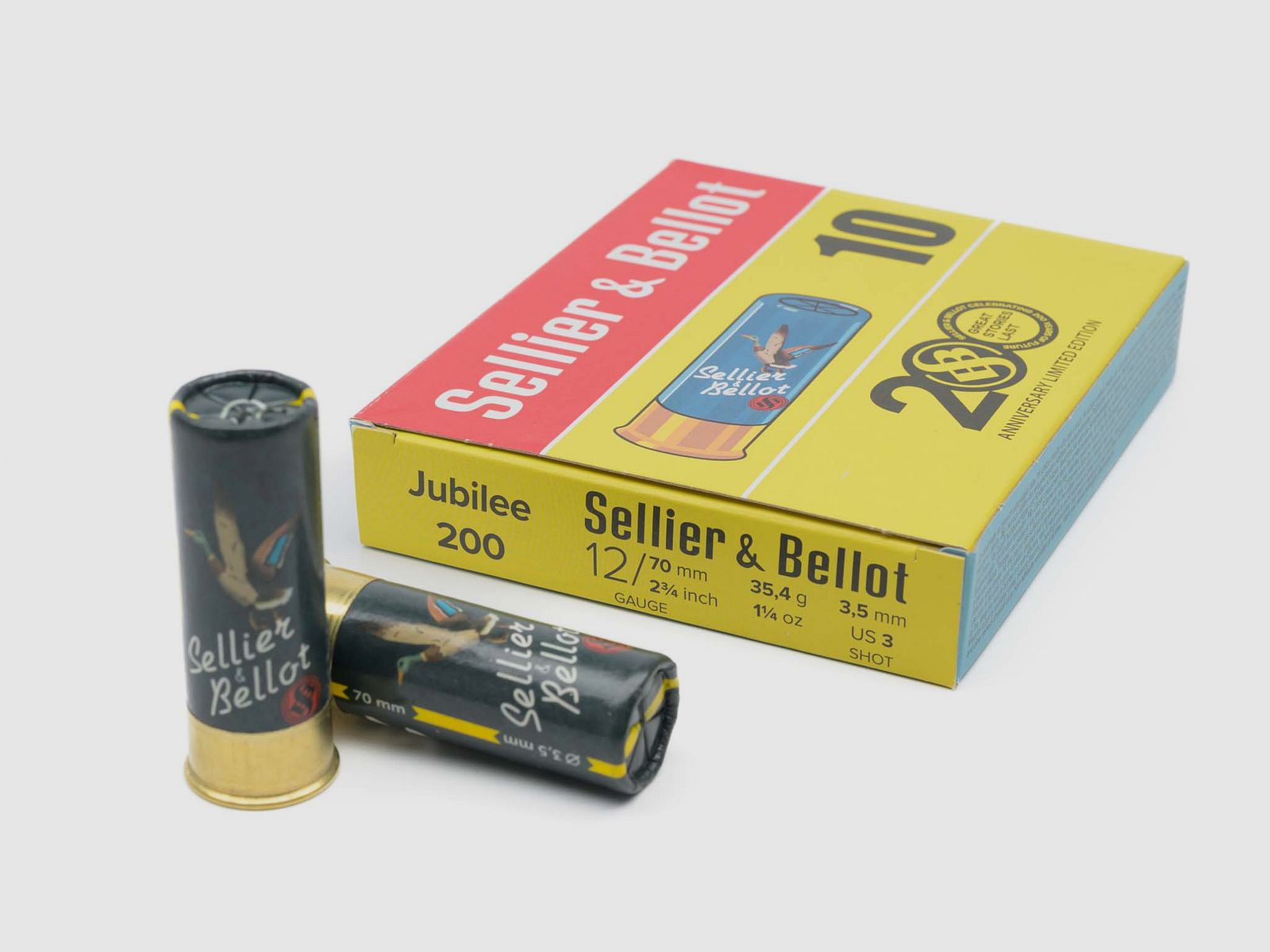 SELLIER & BELLOT 12/70 Jubilee 200 3,5mm 35,4g