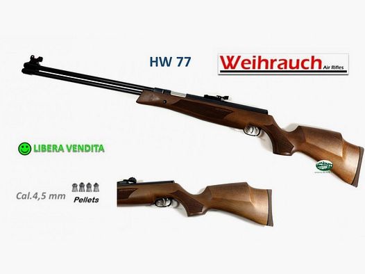 WEIHRAUCH HW77 cal.4,5mm