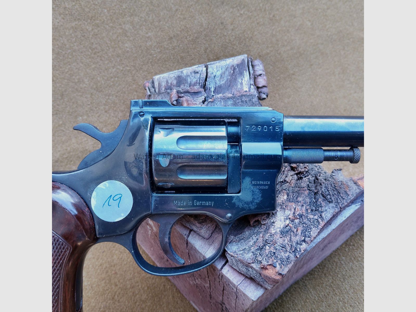 Weihrauch Präzisions- Revolver	 Arminius HW7 S Sport