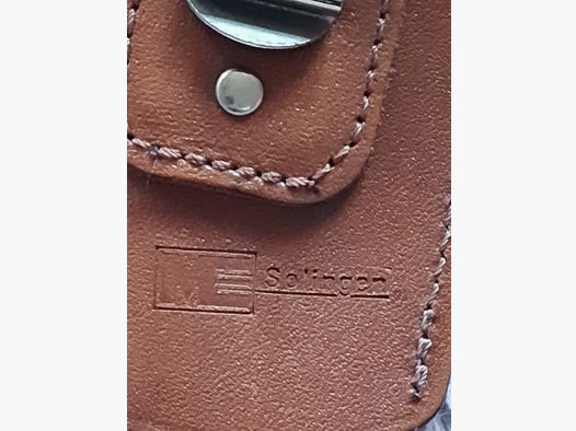 Revolverholster, Leder