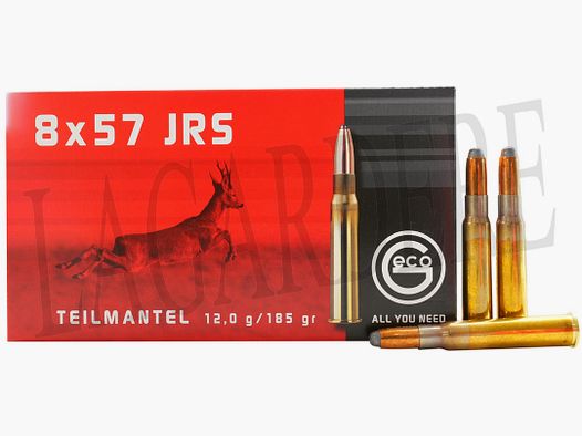 GECO TEILMANTEL 12,0G/185 GR (PATRONE MIT GESCHOSS)