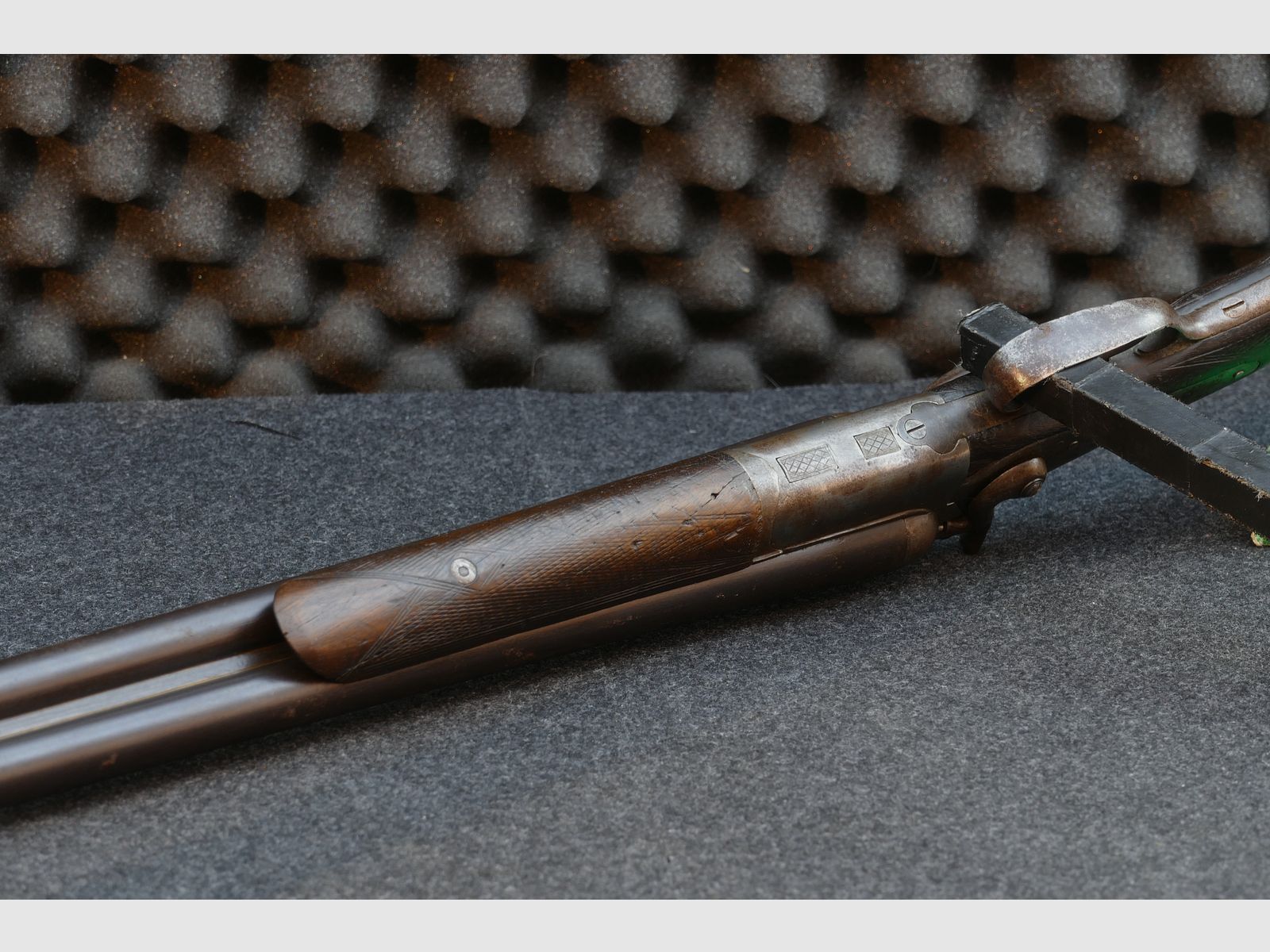 Fusil de chasse belge à double canon Clement Liège, calibre 16/65