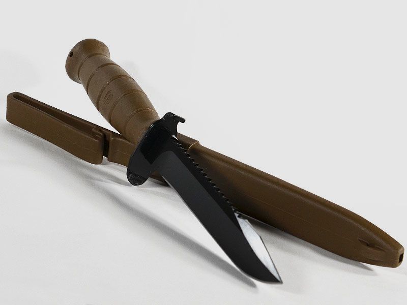 Coltello da Campo GLOCK con Sega, Dark Earth