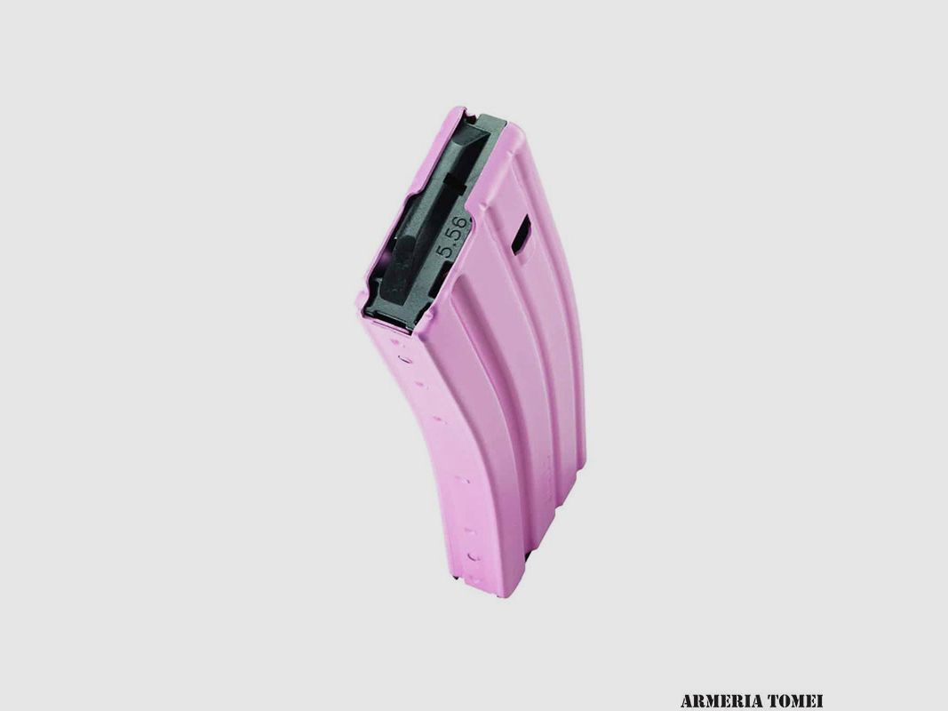 MAGAZINE – DURAMAG Speed AR15 .223R./5.56 Inf. 30 rounds, Anodized Pink, T360, Black Follower, Everflex Spring