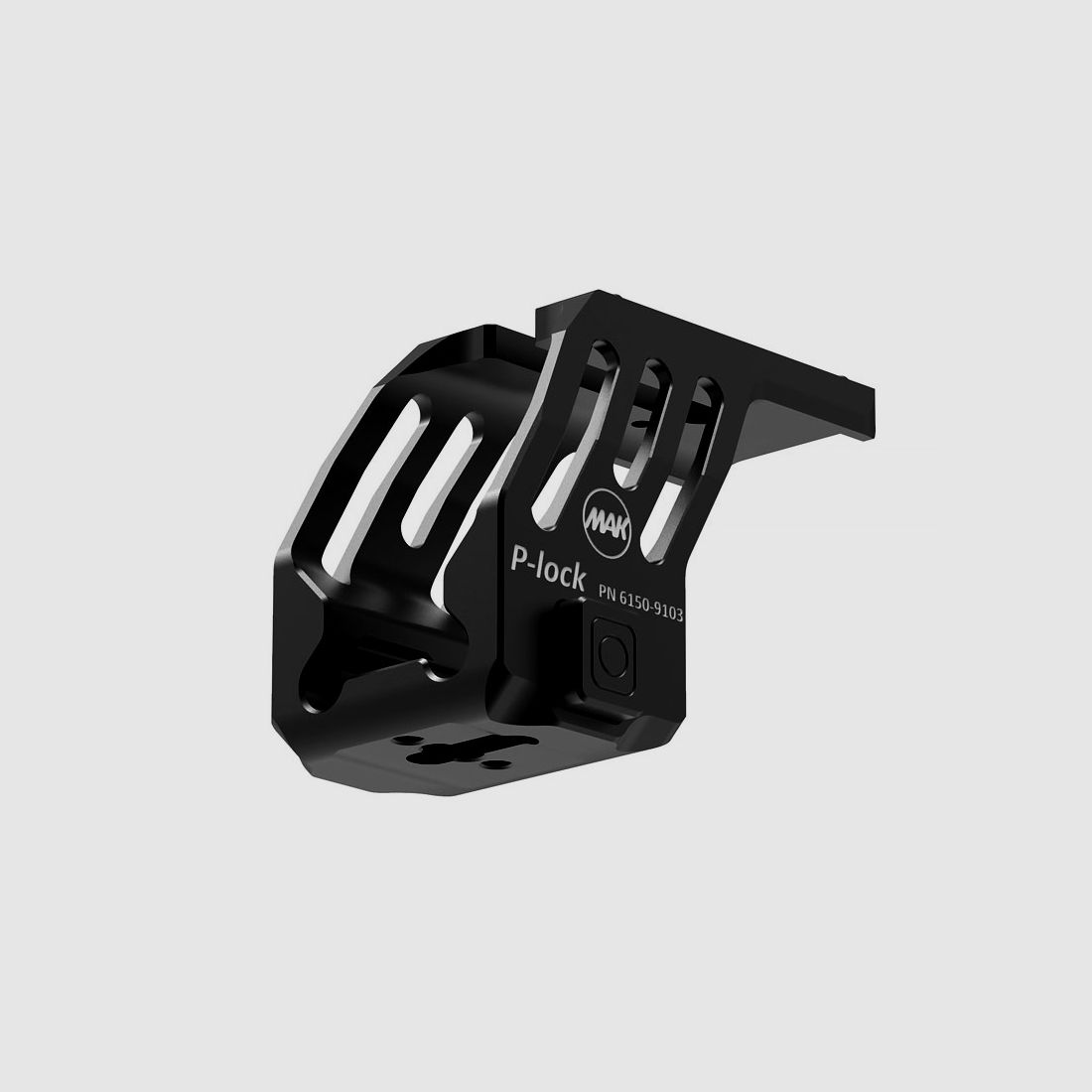 MAK P-LOCK Montaje de visor reflex para pistolas GLOCK Gen3+4 G17, 34, 35, 19, G22, G31