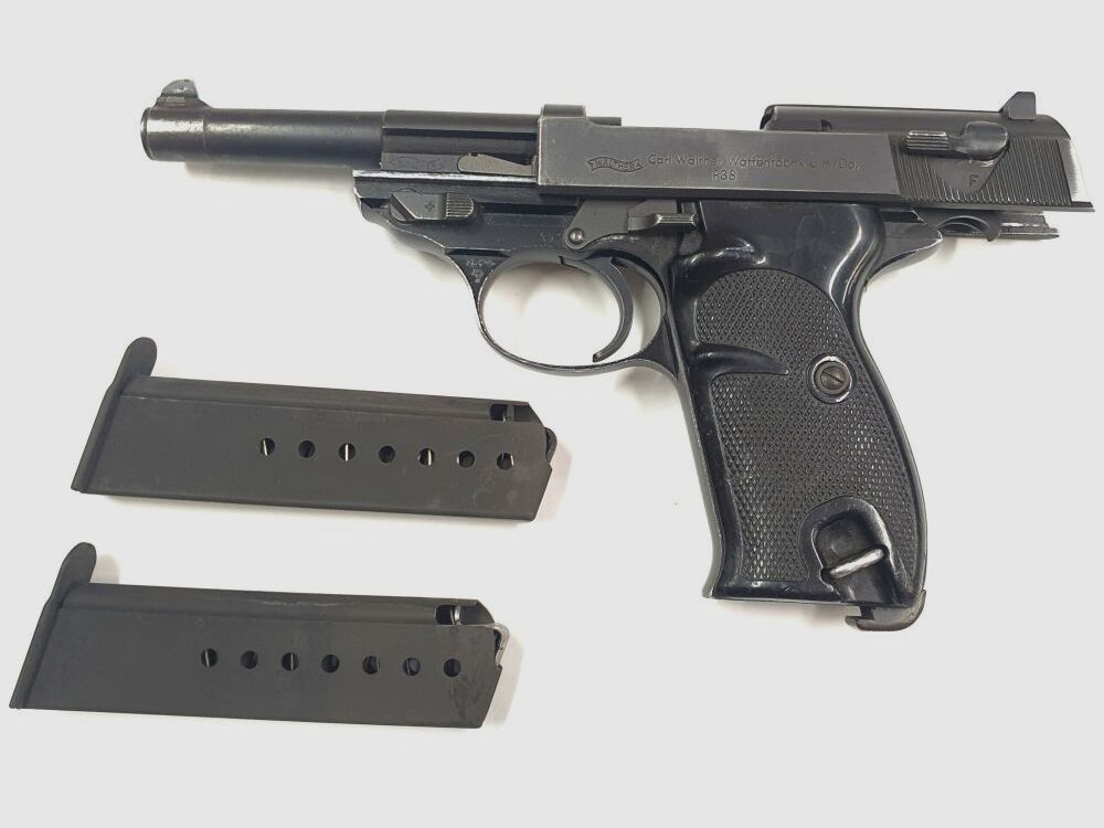 Fábrica de armas Walther Ulm Donau P38 Incl. accesorios