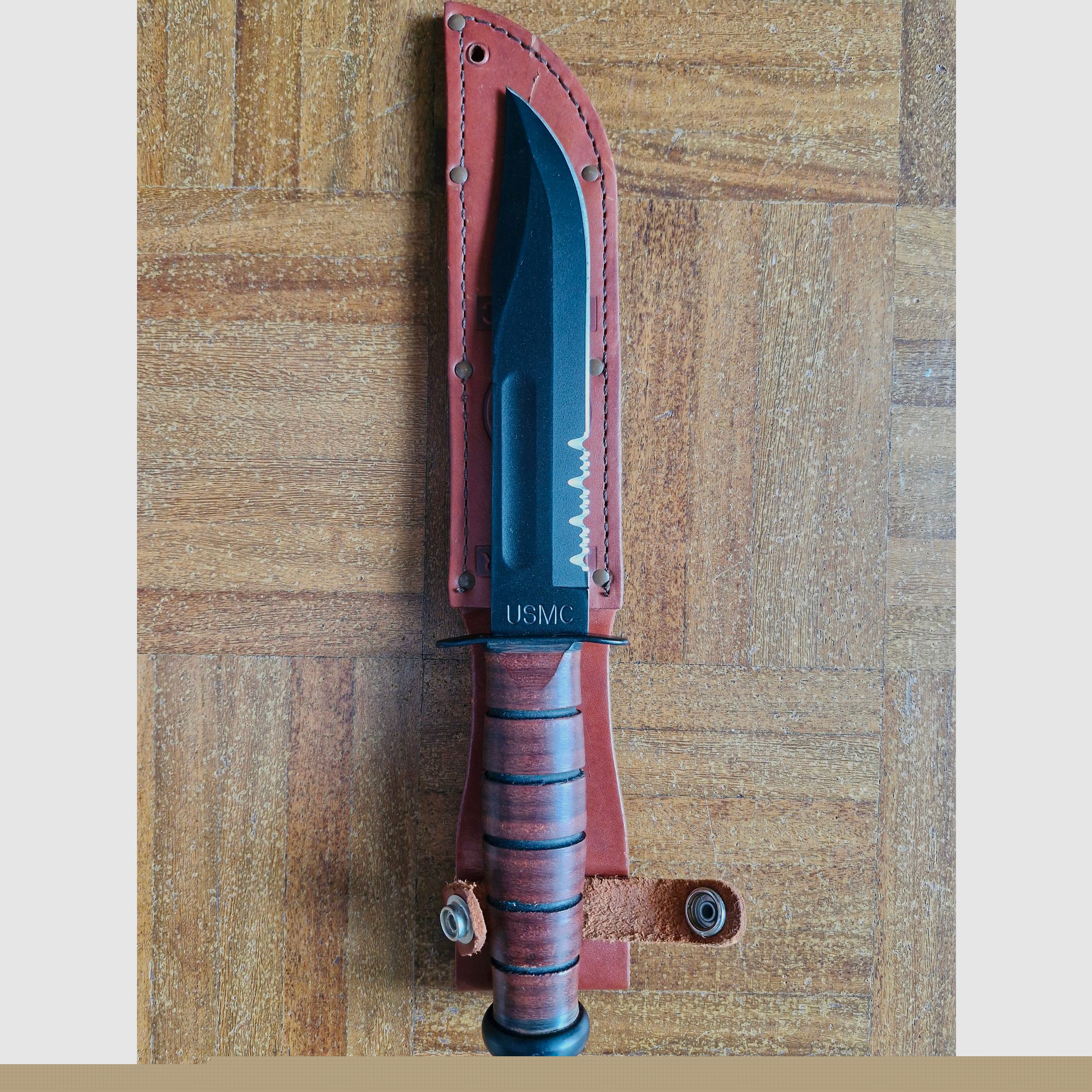 Cuchillo de combate Original Ka-Bar USMC