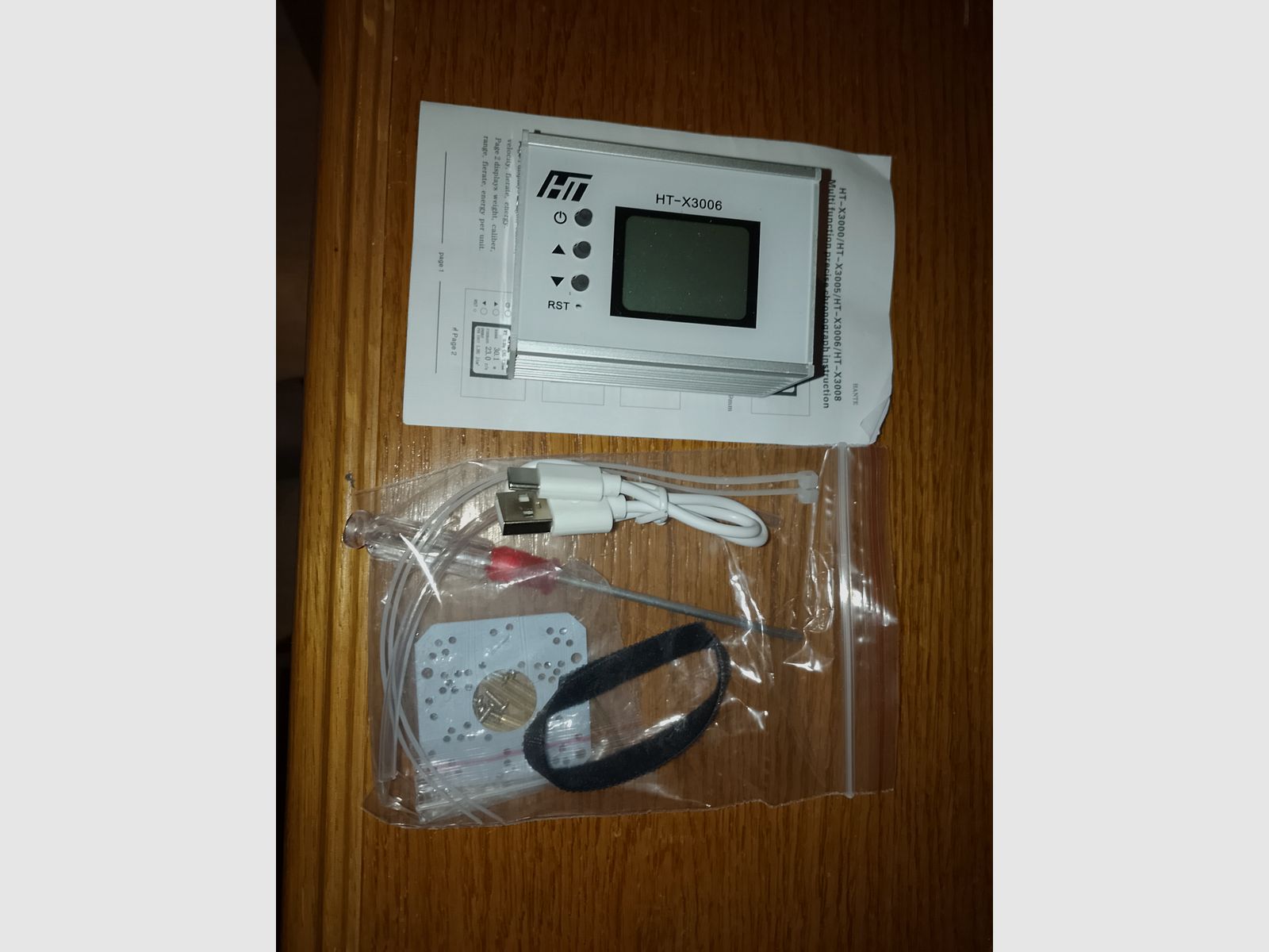 HT-X3006 WIFI chronograph speed meter for bullets and projectiles like new Airsoft PCP air rifle measurement