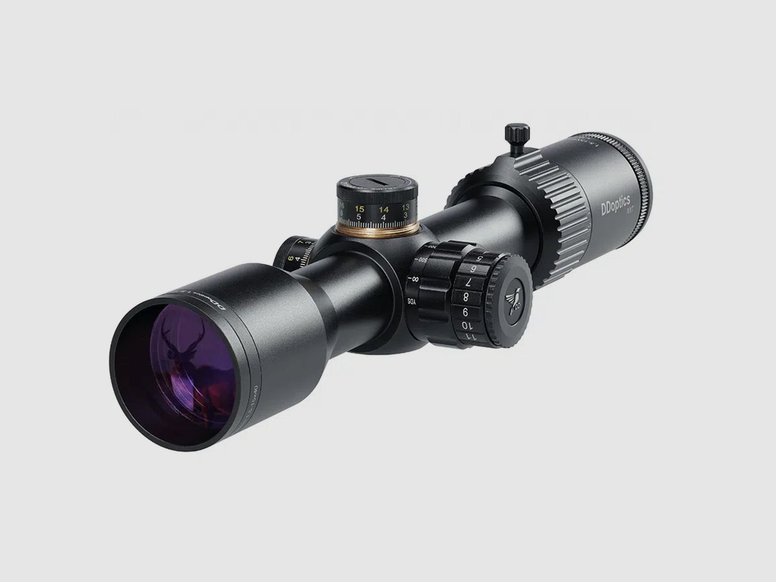 DDoptics 442000300 lunette de tir Nighteagle V10 1,5-15x40 NXT MRAD A4D