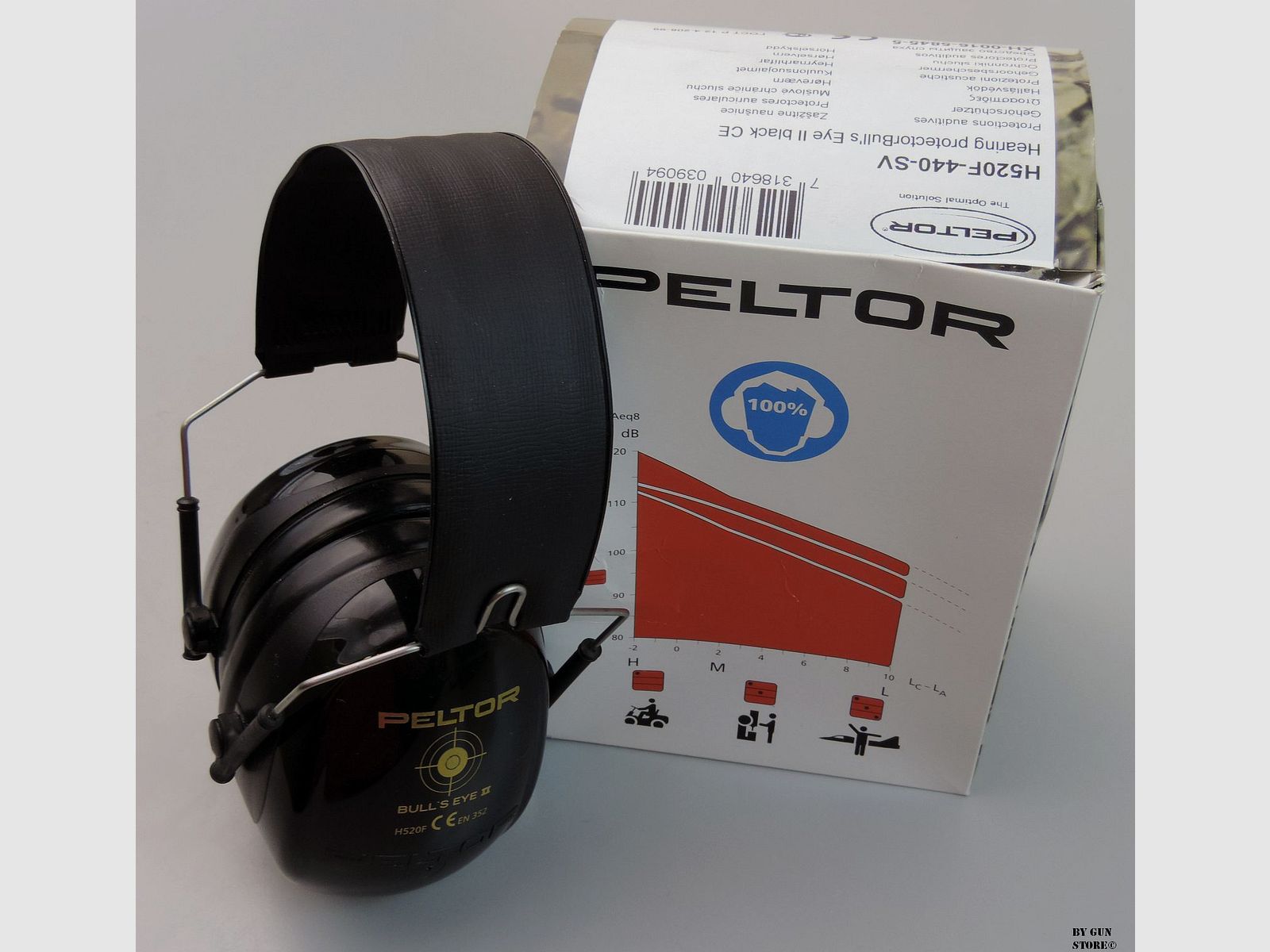 Peltor cuffie Bull’s Eye II, immagine 2 di 2
