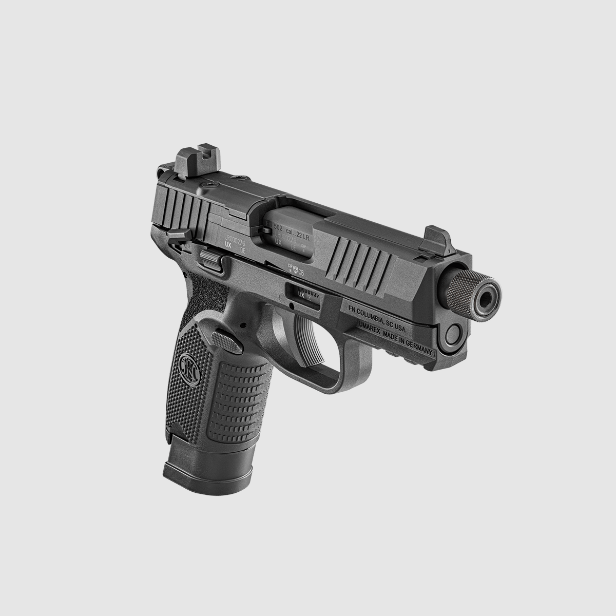 Pistolet samopowtarzalny FN 502 T BLK kal .22 LR, zdjęcie 2 z 5