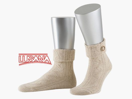 Lusana Umschlagsocke mit Hirsch