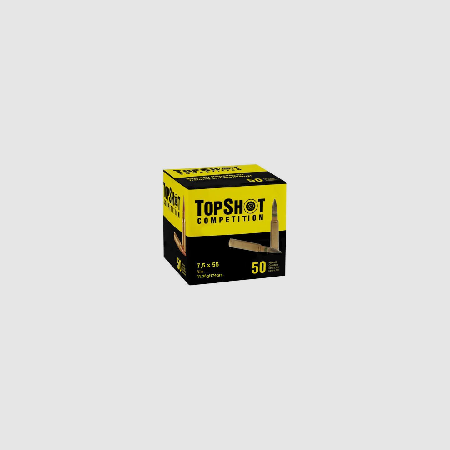 TopShot - 7.5x55 Svizzero - 174 grs.