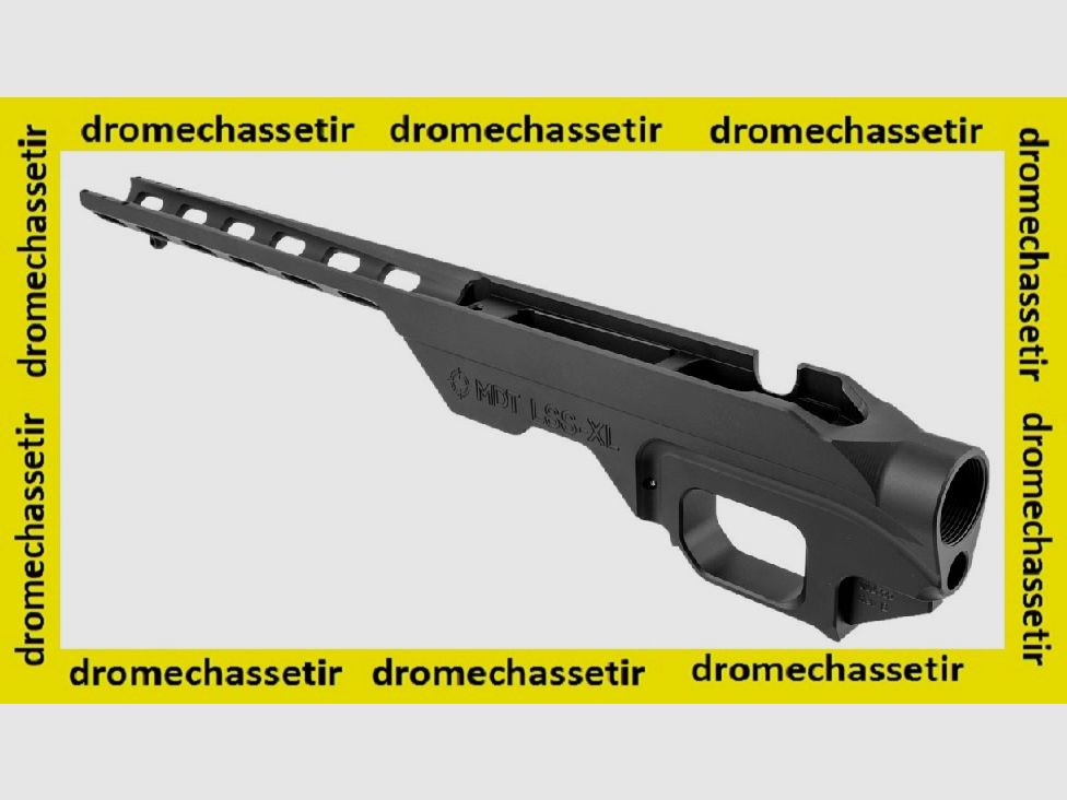 Chassis in alluminio LSS XL, Remington 700 Azione Corta, nero