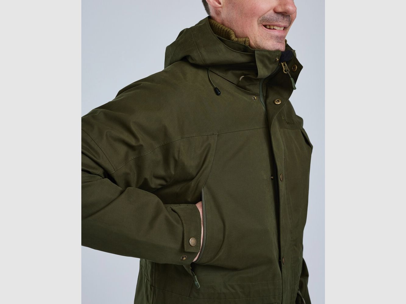 Kurtka Pinewood Nydala Classic 2L (Moss Green), zdjęcie 7 z 7