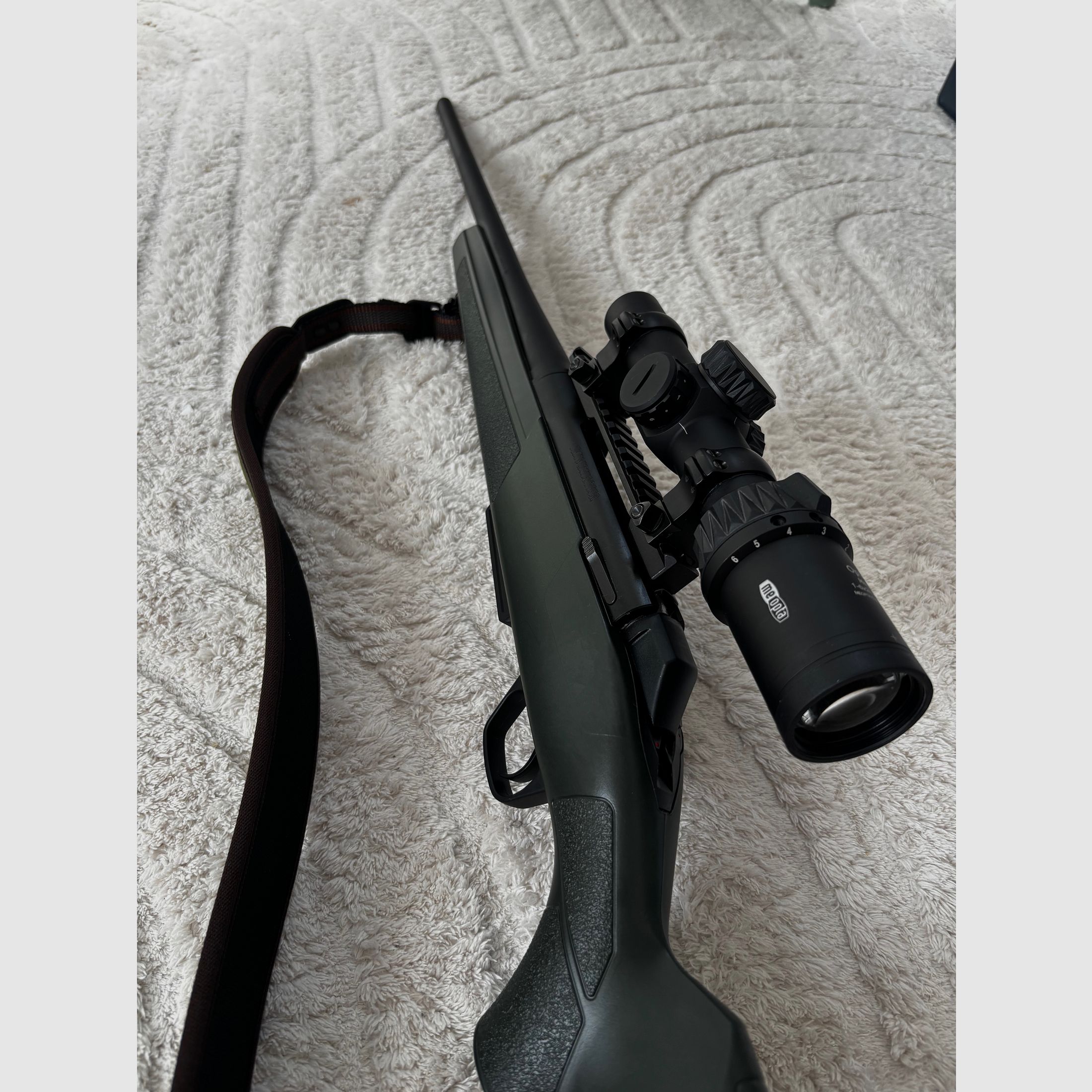 Winchester Repetierbüchse XPR Stealth.308 mit Meopta Zielfernrohr Optika6 1–6x24 RD SFP