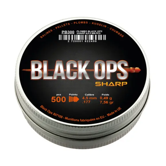 Diabolos Kaliber 4,5 MM The Black Ops Sharp Spitz, Bild 3 von 4
