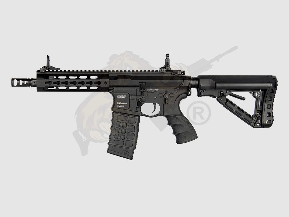 G&G GC16 WARTHOG 7" mit ETU in Schwarz Airsoft S-AEG frei ab 18