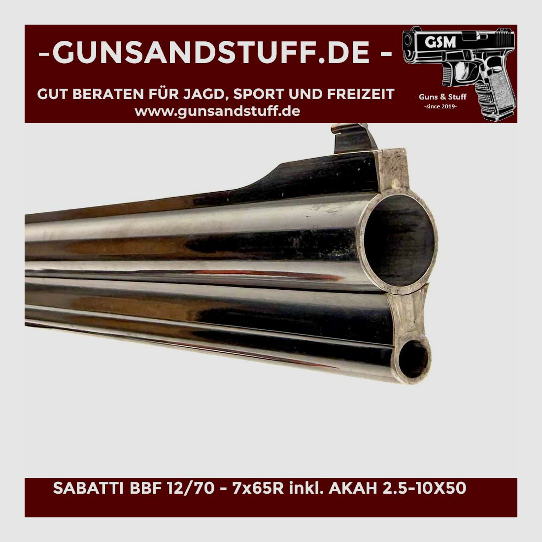 SABATTI BBF 12/70 – 7x65R inkl. AKAH 2.5-10×50