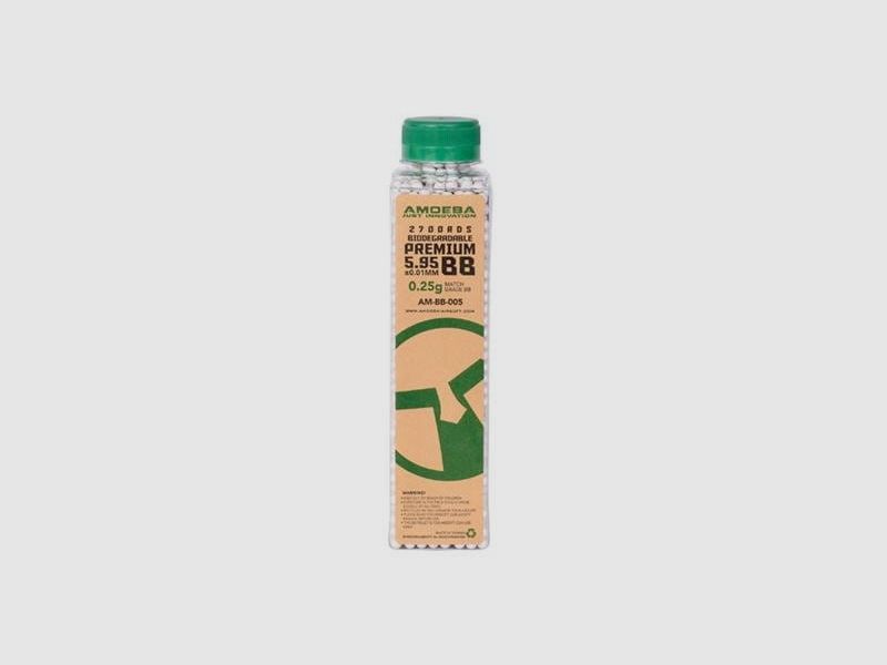 GSG Amoeba Premium Bio BBs Billes Airsoft 0,25 g - 2.700 pcs.