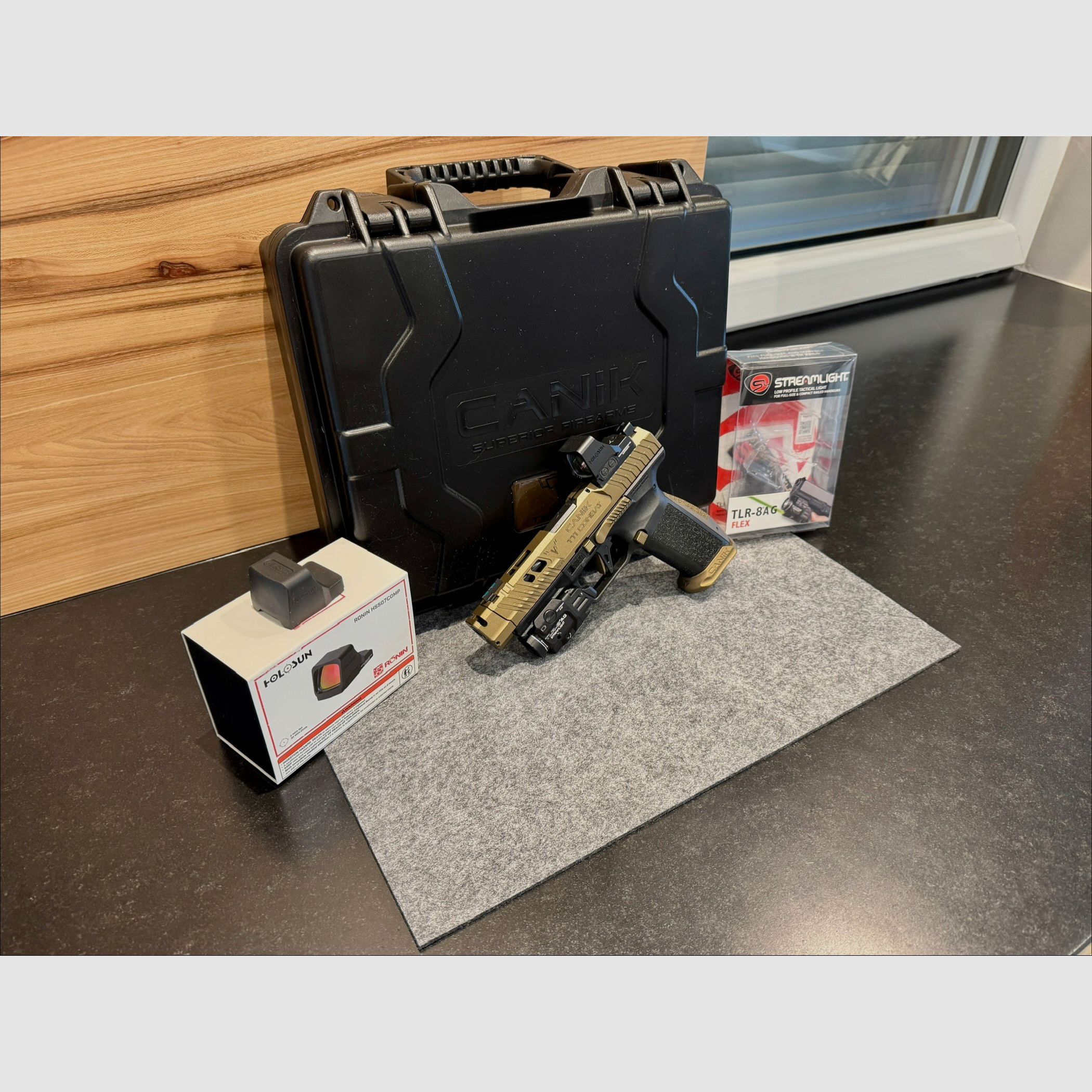 Canik TP9  TTI Combat Taran Tactical 9x19mm
