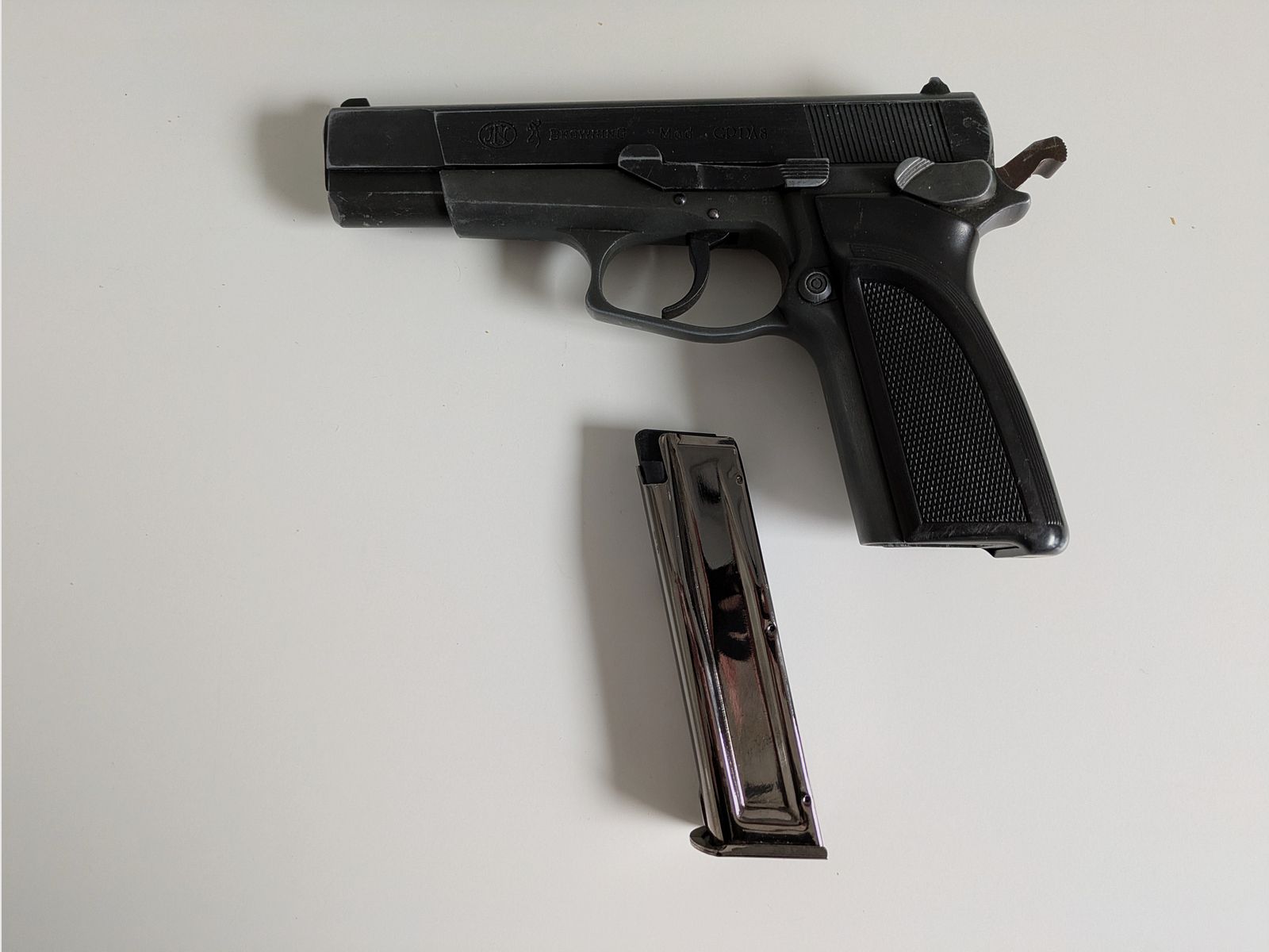 Browning gdpa 8 mit Lederholster