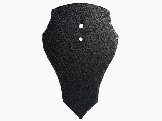 TROPHÄENSCHILD REH SCHIEFER GR L 22,5X14 CM