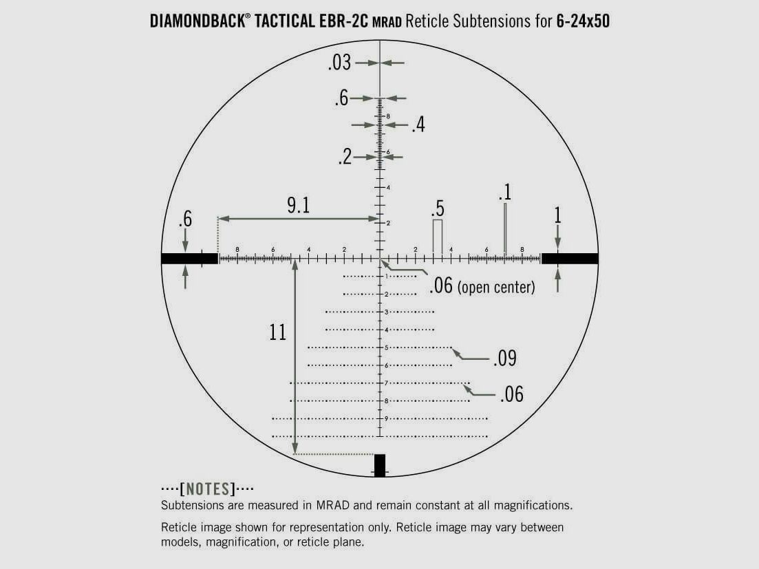 Vortex Diamondback Tactical 6-24×50 FFP MRAD, billede 5 af 5