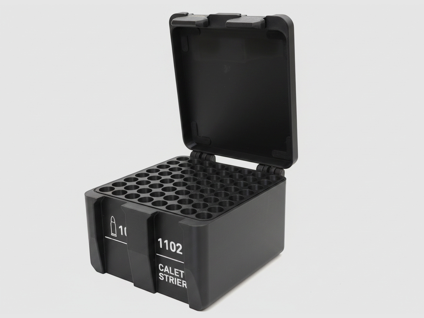 Filamelt Munitionsbox / 28 Nosler / 'Klapp- / Rastdeckel' / Patronenbox, Ammo Box
