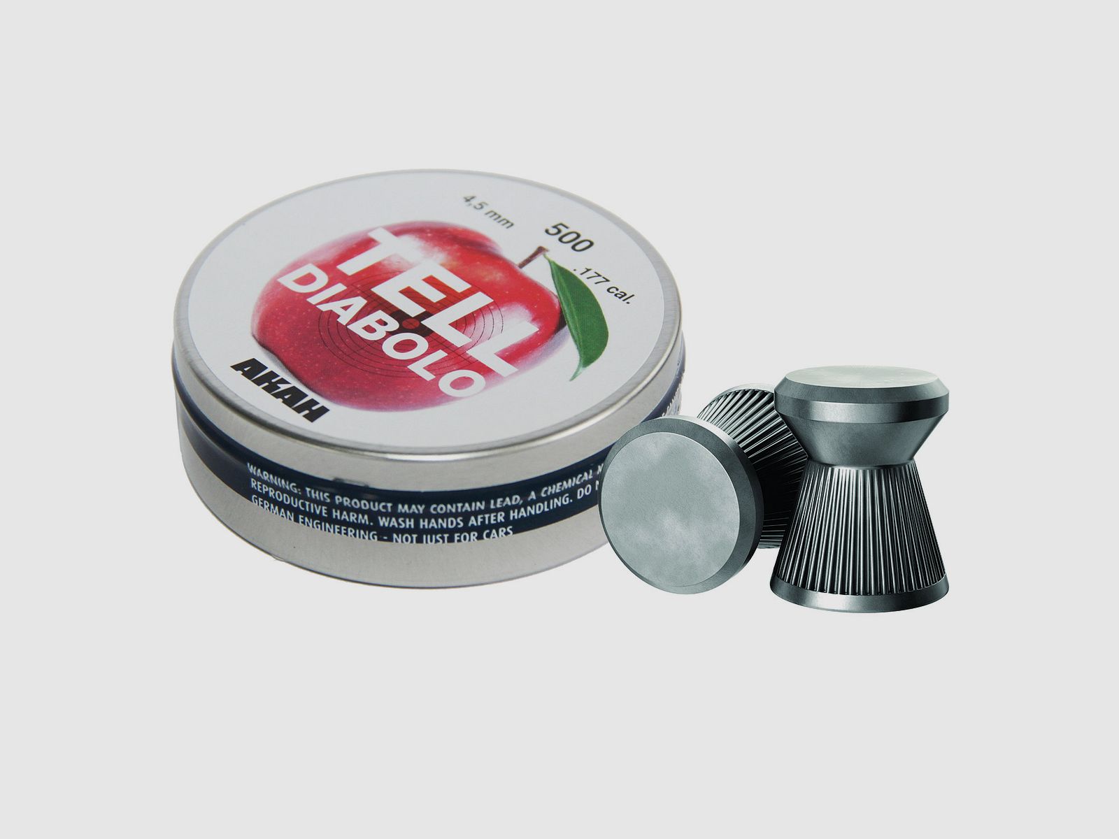TELL Diabolo geriffelt 4,5mm