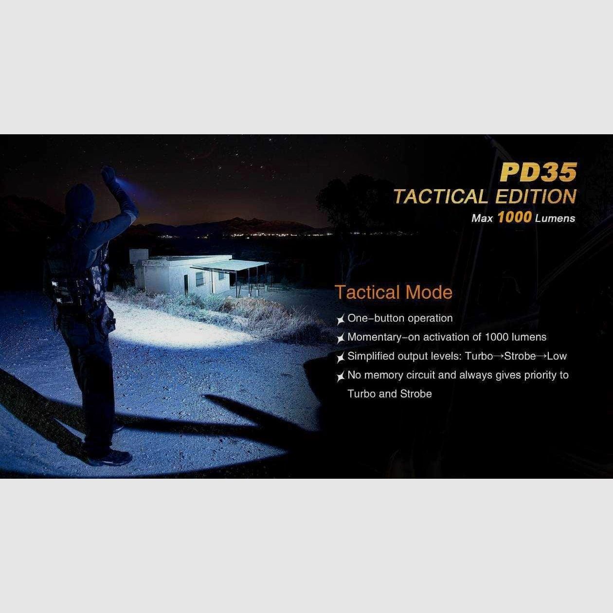 TORCH FENIX PD35 TACTICAL 1000 Lm, Bild 5 von 8