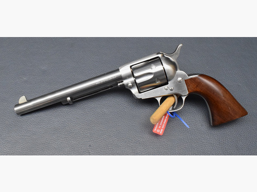 Hege Uberti Cattleman SAA-Revolver 1873 Inox, Kaliber 45Colt, Neuware aus Geschäftsauflösung