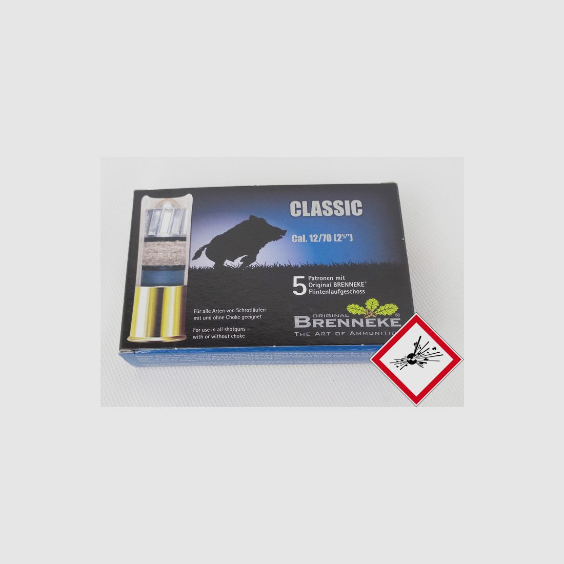 Cartuccia da caccia Brenneke Classic cal. 12/70