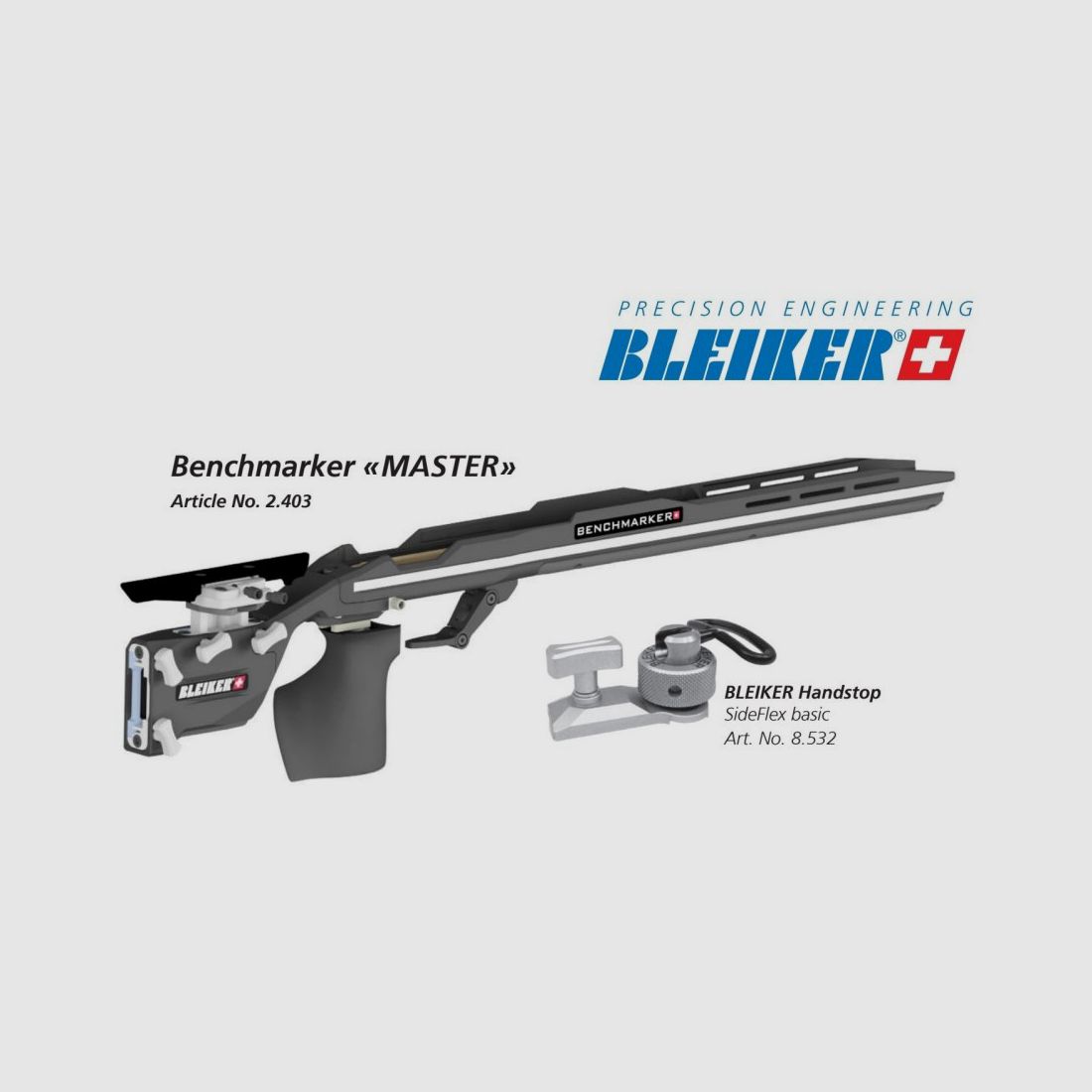 BLEIKER Carabine BENCHMARKER MASTER mit Challenger ll Action .22l.r., Bild 2 von 3