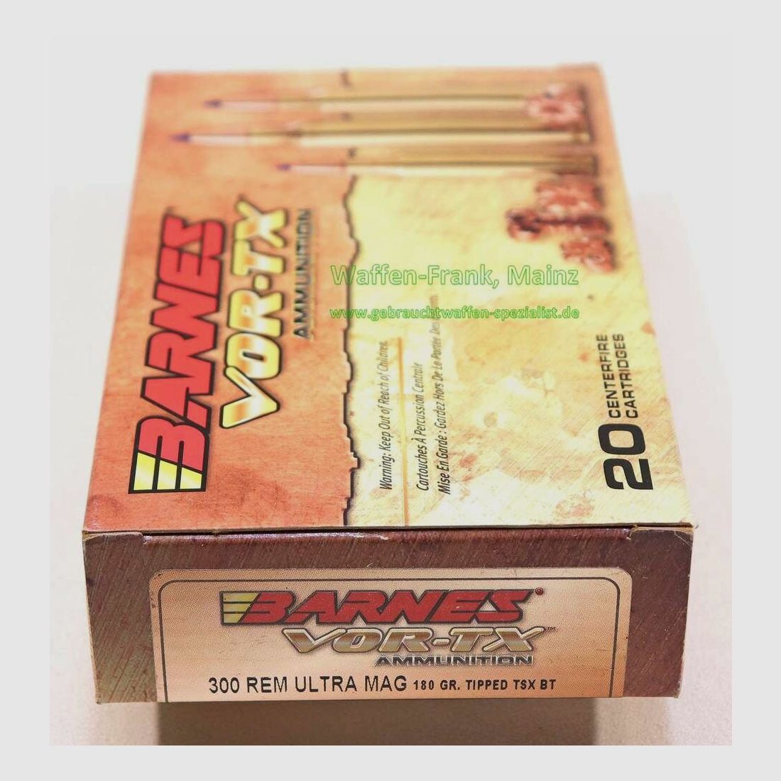 Barnes Bullets Büchsenpatronen VOR-TX .300Rem Ultra Mag