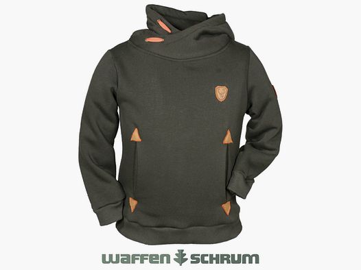 Hubertus Kinder Hoody Outdoor Oliv