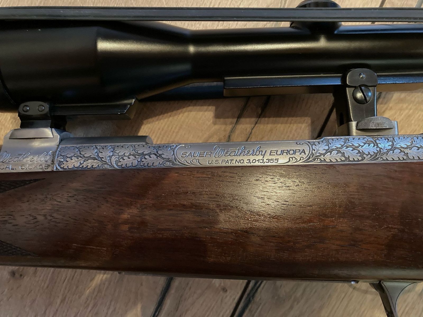 Sauer Weatherby P48600 Modell Europe Repetierer mit Gravur