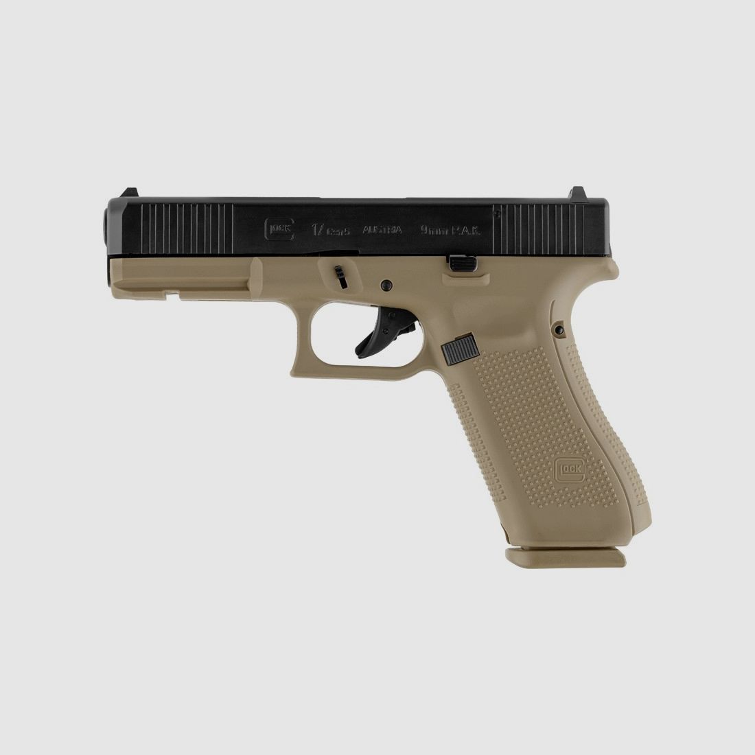 Pistola a salve GLOCK 17 GEN5 Cal. 9mm Coyote, immagine 3 di 4