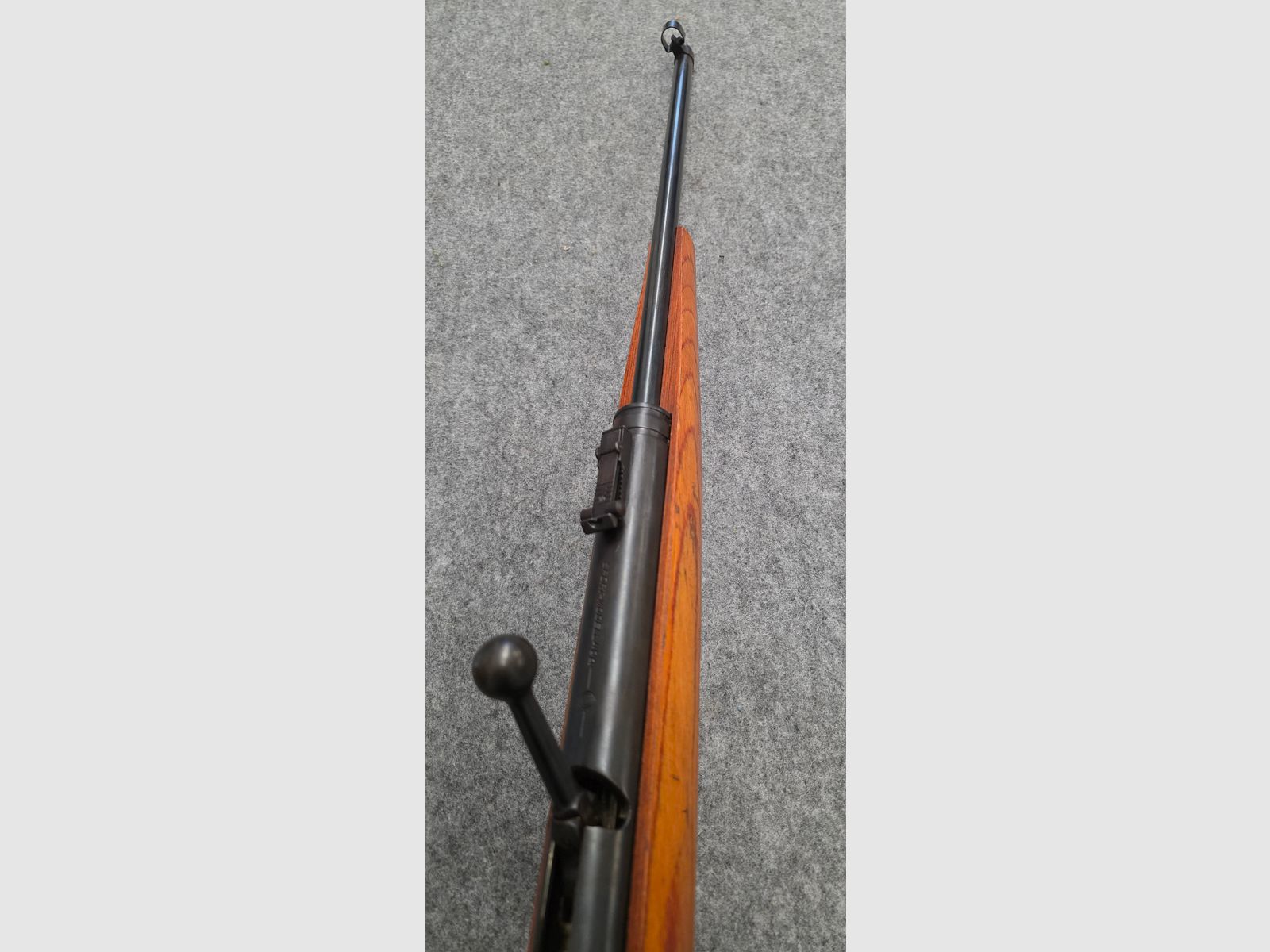 Haenel Mod. 49a Q1 quality with laminated wood stock from 1962 in very nice condition repeater no 310