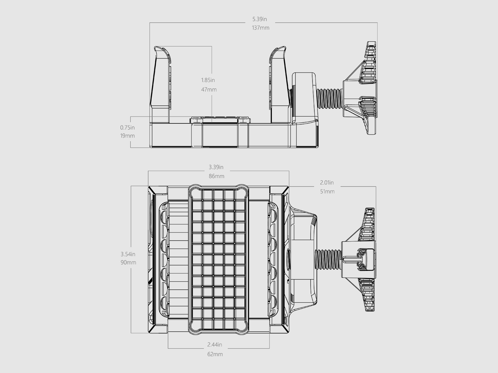 Soporte para trípode de rifles Vector Optics Rokstad RSGR-14, imagen 10 de 10