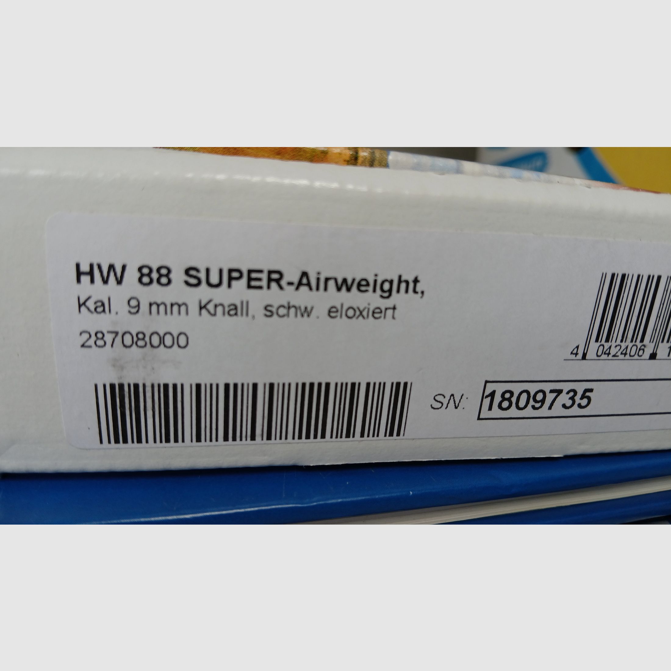 Weihrauch HW 88 SUPER-AIRWEIGHT Schreckschuss NEU !