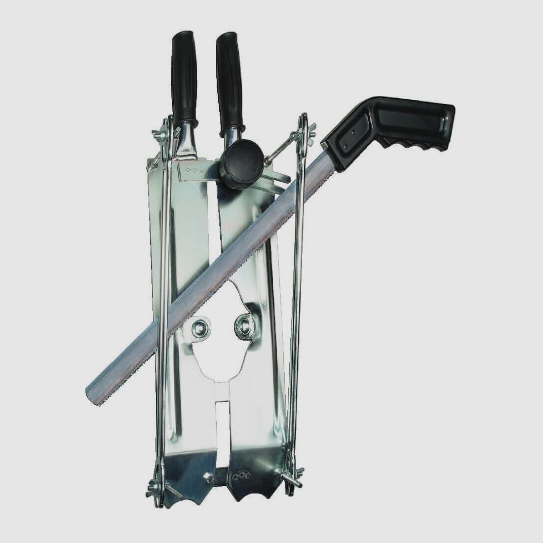 Scie à chantourner avec des barres rondes